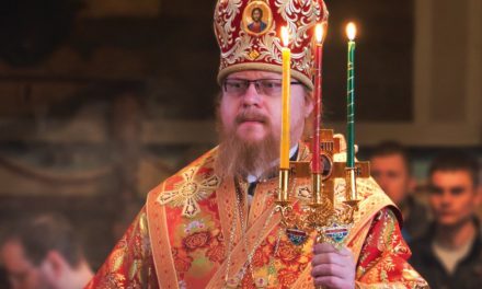 Пасхальное поздравление епископа Подольского Тихона
