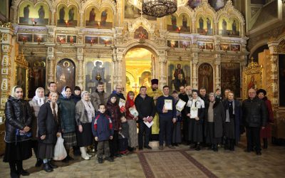 Богослужение для участников движения семейных клубов трезвости