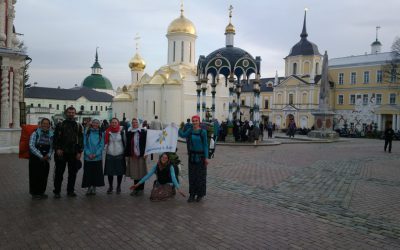 Пешее паломничество в Лавру